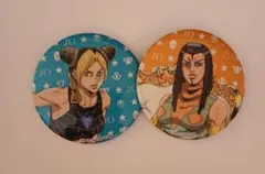 ジョジョの奇妙な冒険 ジョジョワールド3 缶バッジ 徐倫 エルメェス
