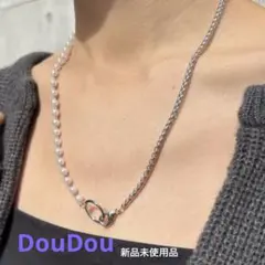 DouDou パール×チェーンネックレス✳︎3way