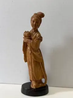 ⬛️ 希少！⬛️ 木彫り　44cm！⬛️ 合掌 仏像 置物！⬛️ タイ　伝統工芸品！⬛️ ⬛️ 希少！⬛️ 木彫り 44cm！⬛️ 合掌 仏像 置物！⬛️ タイ 伝統