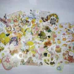 黄色系シールまとめ売り①