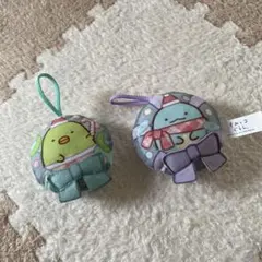 すみっコぐらし 丸型ストラップ 2個セット