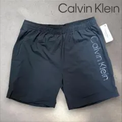 M Calvin Klein カルバンクライン ロゴ スイムウェア ブラック