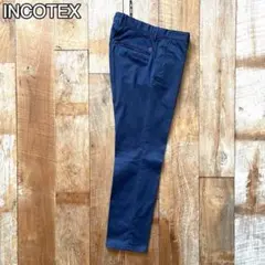 【美品】INCOTEX SLACKS テーパード コットン スラックス 32のサムネイル
