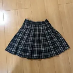 ラブトキシック　チェック柄スカート S (140)