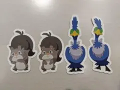 ポケモンセンター　ポケモンココ　映画特典　ステッカー　セット　コンプリートのサムネイル