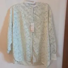 タグ付き　シアーJKシャツ