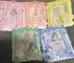 送込】Yes！プリキュア5GoGo食玩カードホルダー5種