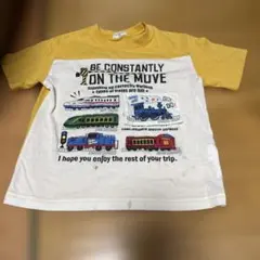 TARKER キッズ Tシャツ 120cm 電車柄のサムネイル