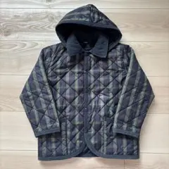 babyGAP キルティングコート チェック柄 110cm 中綿 コーディロイ