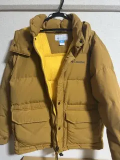 Columbia ダウンジャケット マスタード