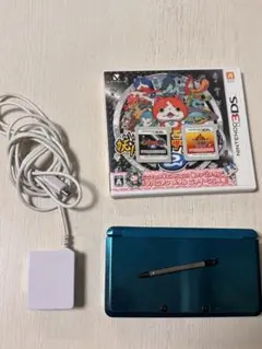 3DS タッチペン・充電器付き　妖怪ウォッチ2元祖 妖怪ウォッチバスターズ赤猫団