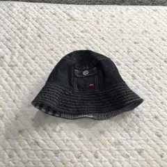 ミキハウス　ブラックベアー　帽子　ハット　48 ゴム紐付き（自作）