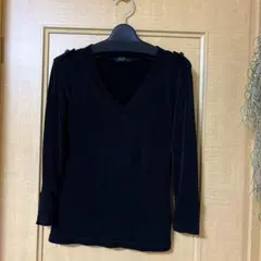 美品、ヤマダヤ、スコット、MAITRESSE、黒、７部袖カットソーのサムネイル