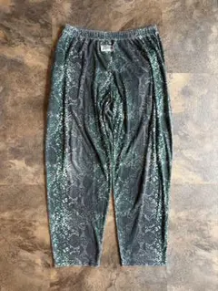 1990s USA製 ZUBAZ パイソン/スネーク柄 総柄 イージーパンツ S - メルカリ