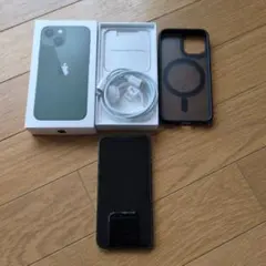 Apple iPhone 13 ミッドナイトグリーン 本体
