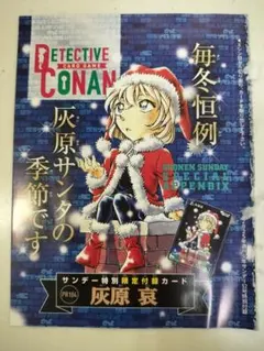 週刊少年サンデー52号　 名探偵コナン　コナンカード　灰原哀　プロモカード
