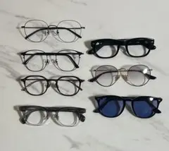 か*ず様 まとめ売り7点　ブランド物サングラス及びメガネ