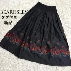 新品タグ付き BEARDSLEY ビアズリー 花柄刺繍ロングスカートのサムネイル