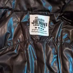 SISTER JENNI 黒 ジッパー付きベスト 130