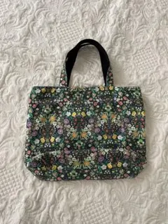 トートバッグ　ユキエモン　シークレットガーデン　大きめ　訳あり トートバッグ ユキエモン シークレットガーデン 大きめ 訳あり