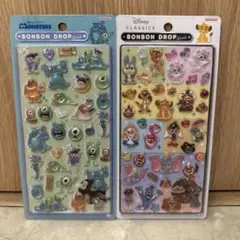 【正規品】ボンボンドロップシール2種　 モンスターズ・インク クラシックのサムネイル