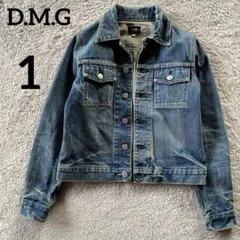 ドミンゴ　 D.M.G Gジャン　デニムジャケット　1 ブルー　春アウター