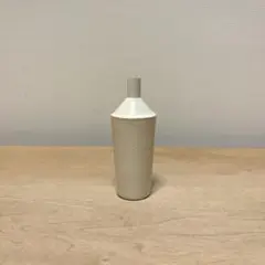 未使用・2個】1940年代 統制陶器 水筒 白磁 花器 花瓶 ヴィンテージ