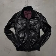00s archive Leather jacket 本革 極美品