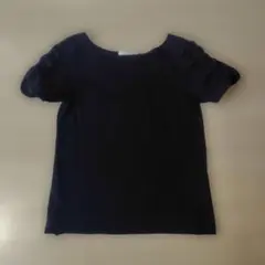 UNITED ARROWS ブラック パフスリーブ カットソーのサムネイル