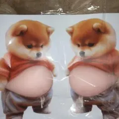 シリコン犬キャラクター ２匹