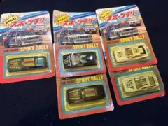 DIE-CAST SPORT RALLY ミニカー 5台セット