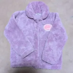 最終価格　a.v.v フリースジャケット 130センチ　ラベンダーピンク