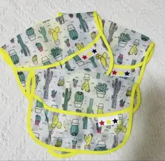 新品　3枚セット　お食事エプロン　離乳食 　保育園　ベビーエプロン 子供エプロン