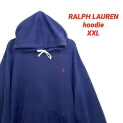RALPH LAUREN ラルフローレン　フーディー　パーカー　ネイビー　XXL