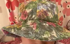 カオリノモリ　花柄ハット