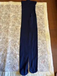 ネイビー 110デニール タイツ M-L 1足