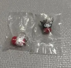 いちごめじるしアクセサリー ハローキティ クロミ 2個セット ガチャガチャ