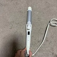 デジタル温度表示 カールアイロン ホワイト