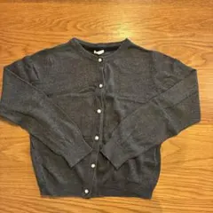 GUグレーカーディガン130㎝