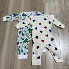 PETIT BATEAU ロンパース 6m/67cm ２枚セットのサムネイル