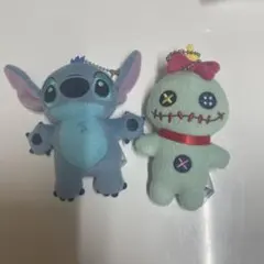 当時物】 ディズニー スティッチ スクランプ ポクポン人形 