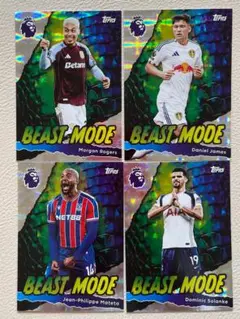 BEAST MODE サッカー選手カードセット