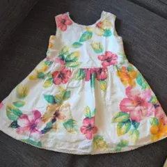 babyGap 花柄 ノースリーブ ワンピース 2years