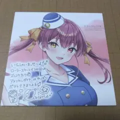 ホロライブ　宝鐘マリン　色紙