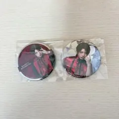 刀剣乱舞 加州清光 缶バッジ 2種セット 陸奥一蓮