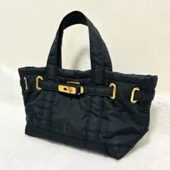 SitaParantica 】リップストップナイロン キルティングトートバッグ