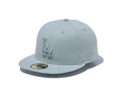 New Era 59FIFTY LAキャップ 7 1/8 ライトグレー