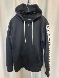 黒 フルジップ パーカー UNDERARMOUR
