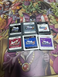 逆転裁判シリーズ ソフト6本セット　ソフトのみ