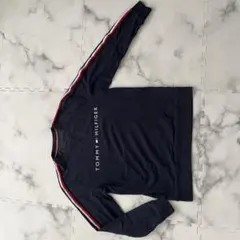 TOMMY HILFIGER ネイビー長袖トレーナー